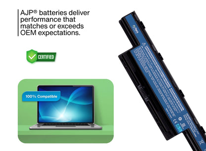 AJP Laptop Battery for Acer Aspire 4741 / 4741-4-3S2P(A1) 10.8V 56Wh 5200mAh 6-Cell Replacement Li-ion Battery