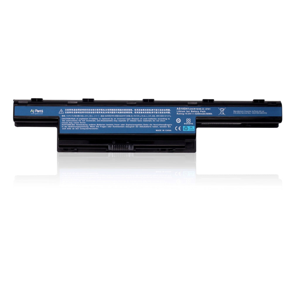AJP Laptop Battery for Acer Aspire 4741 / 4741-4-3S2P(A1) 10.8V 56Wh 5200mAh 6-Cell Replacement Li-ion Battery
