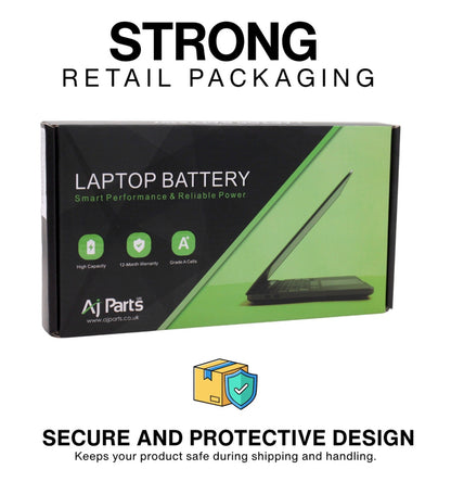 AJP Replacement Laptop Battery for MacBook A1405 / A1405-H-68-2S2P 7.4V 7200mAh 4-Cell High-Capacity Li-ion