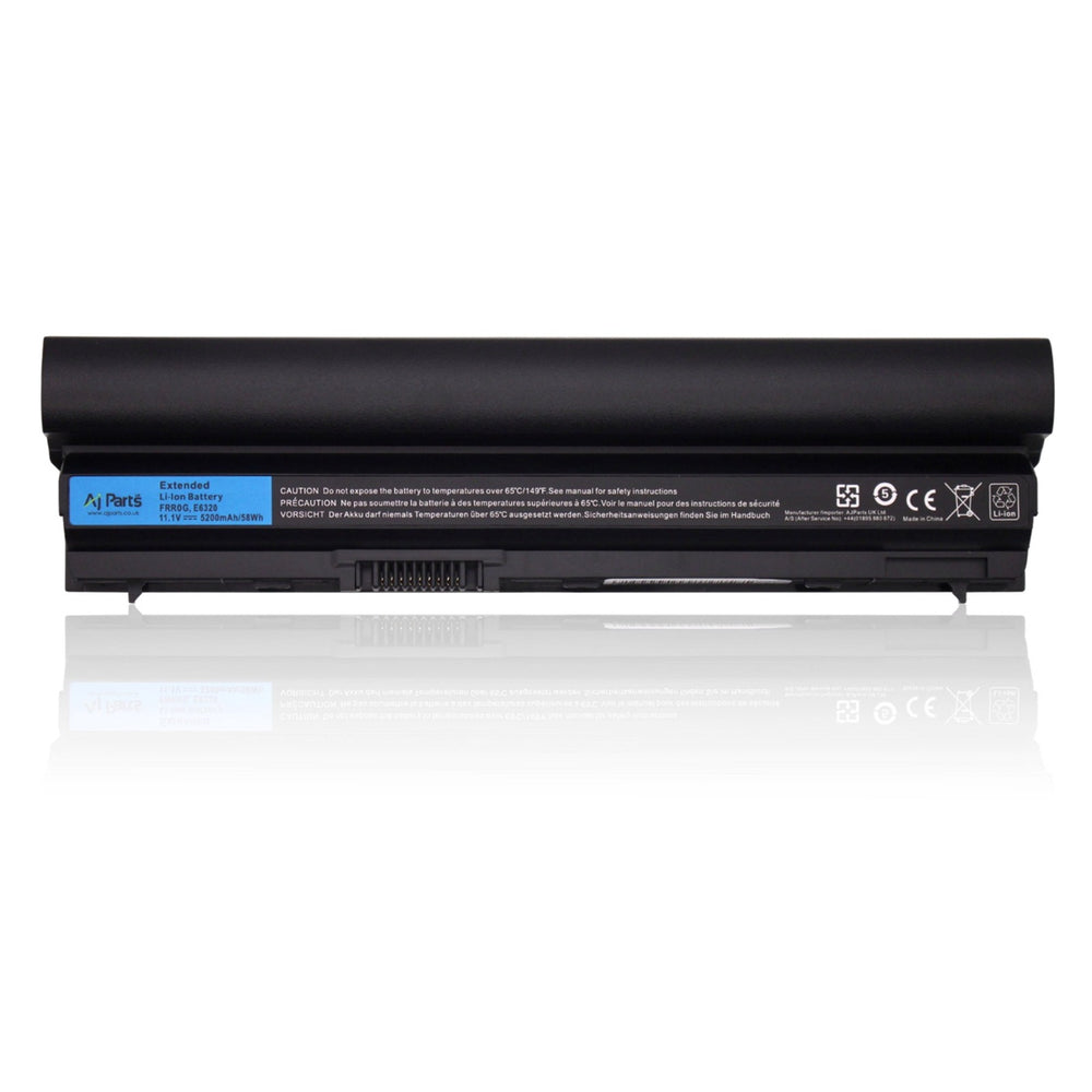 Replacement AJP Laptop Battery for Dell E6320, E6320-68-3S2P 6-Cell 11.1V 58Wh 5200mAh Extended Li-ion Battery