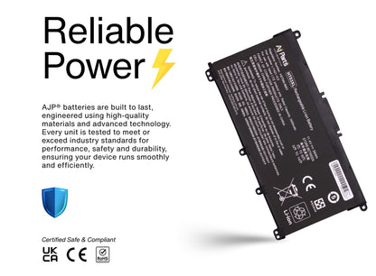 Replacement HP HT03 / HT03-3S1P 3-Cell 11.4V 3400mAh (39Wh) AJP Laptop Battery