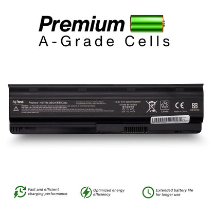 Brand AJP Battery for HP CQ42, CQ42-4-3S2P 10.8V 5200mAh (56Wh) 6-Cell Replacement Laptop Battery