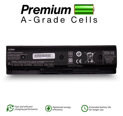 Compatible HP PI06, PI06-4-3S2P 6-Cell 10.8V 4400mAh 48Wh Li-ion AJP Laptop Battery