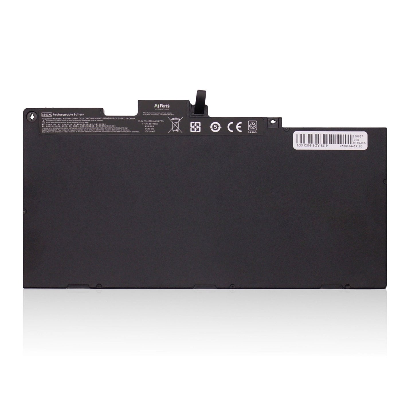 AJP CS03 / CS03-S-ZY 3-Cell 11.4V 4100mAh (47Wh) Li-ion Replacement Laptop Battery for HP