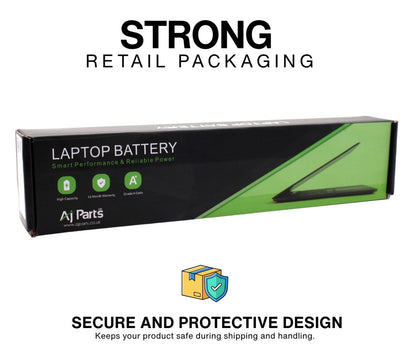 AJP Replacement Laptop Battery for Toshiba 5185 / 5185-ZY-4S1P 4-Cell 14.4V 2200mAh Li-ion Black