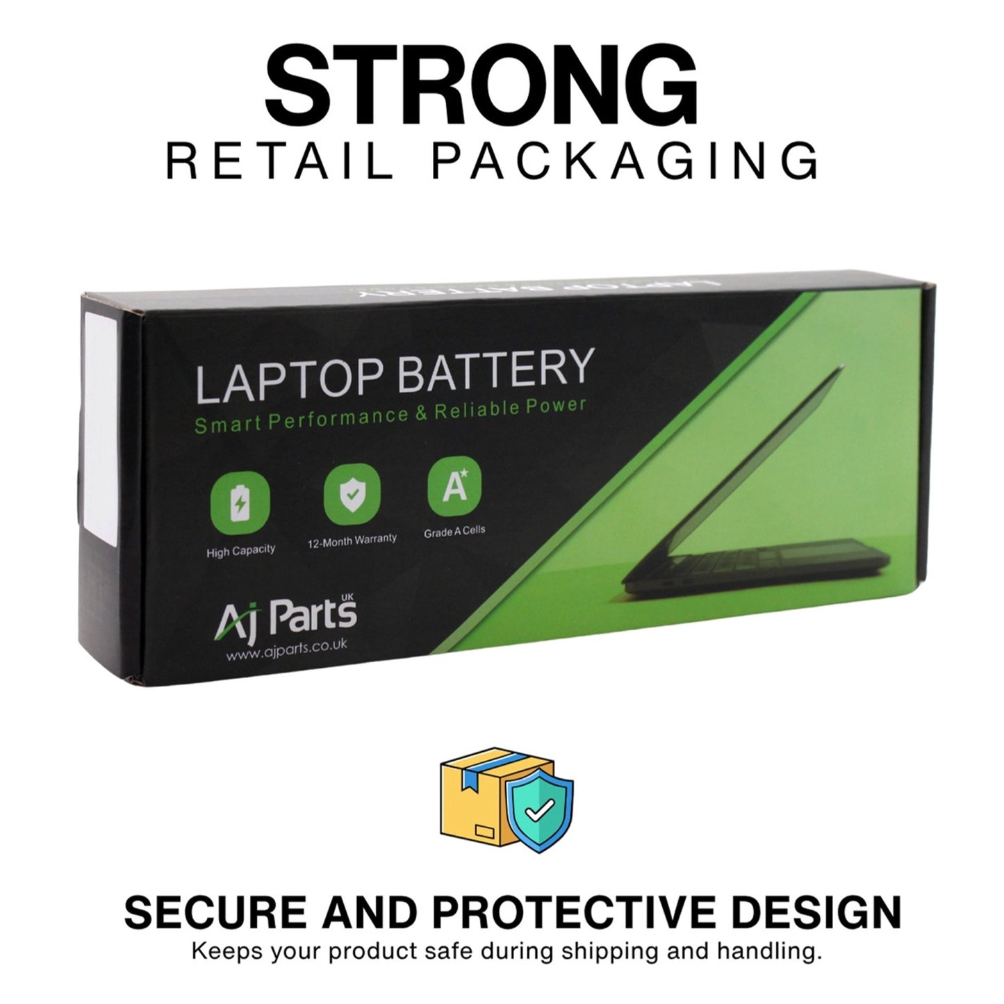 Replacement Battery for Toshiba 5024 10.8V 5200mAh (5024-ZY-3S2P) 6-Cell Li-ion AJP Laptop Battery Black