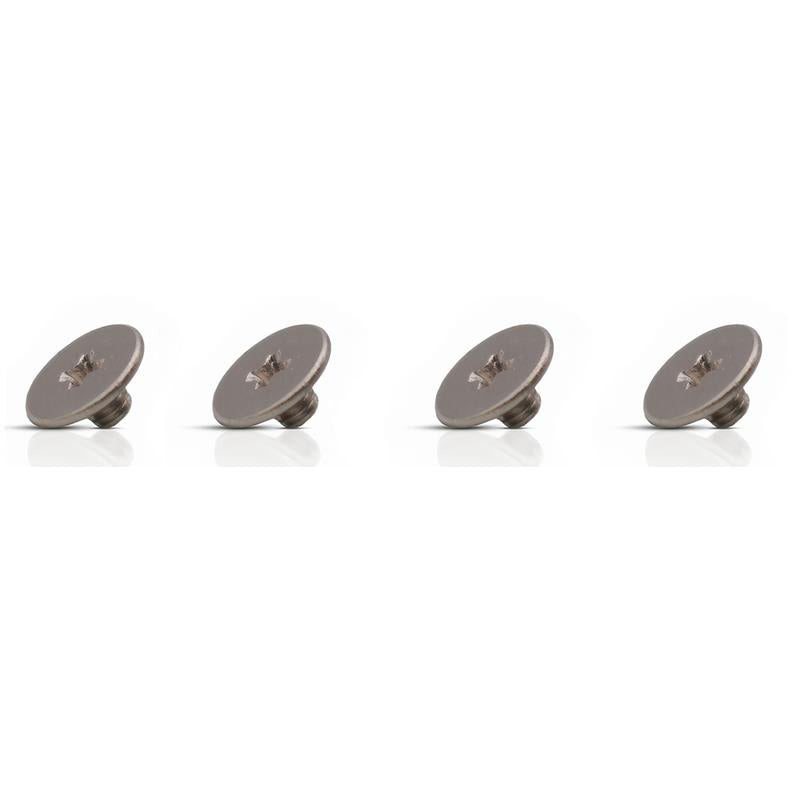 Laptop Hinge Screws 7mm Flat Round Head, 2.5mm Diameter 2.5mm Length (2.5mm 2.5mm 7mm), Replacement Set, 4-Pack