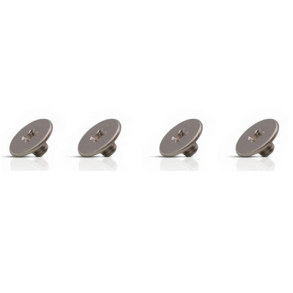 Laptop Hinge Screws 7mm Flat Round Head, 2.5mm Diameter 2.5mm Length (2.5mm 2.5mm 7mm), Replacement Set, 4-Pack