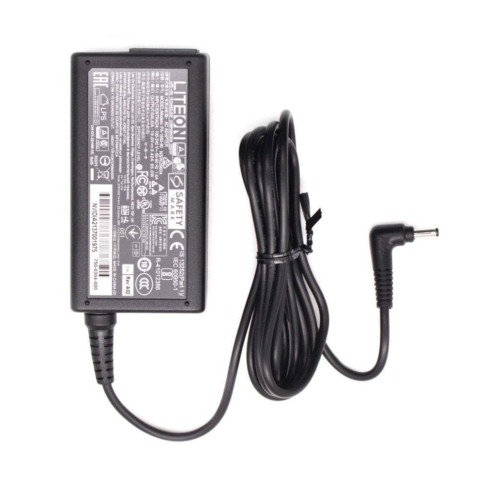 Dynabook Satellite Pro C40-G-10S 65W 3.5mm x 1.35mm Tip Genuine Liteon Laptop AC Adapter Charger
