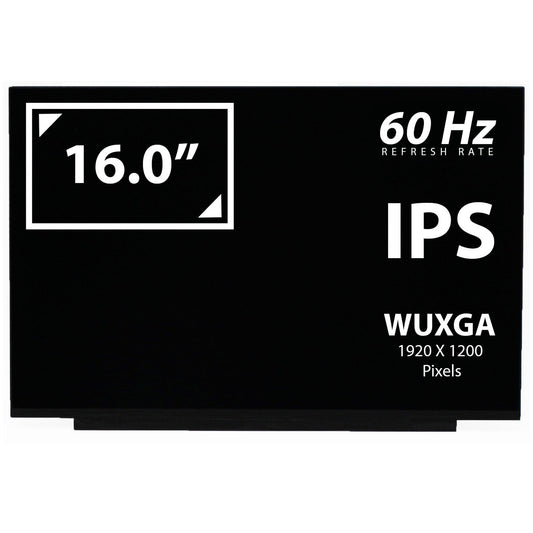 NV160WUM-N48 V8.0 16" Matte FHD+LED LCD Compatible Laptop Replacement Screen