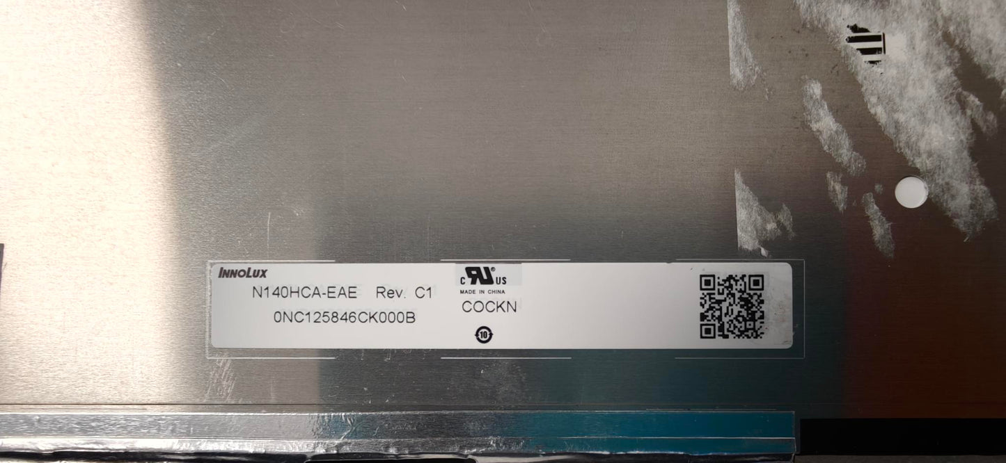Refurbished - N140HCA-EAE 14" LED LCD Matte FHD IPS Laptop Replacement Screen
