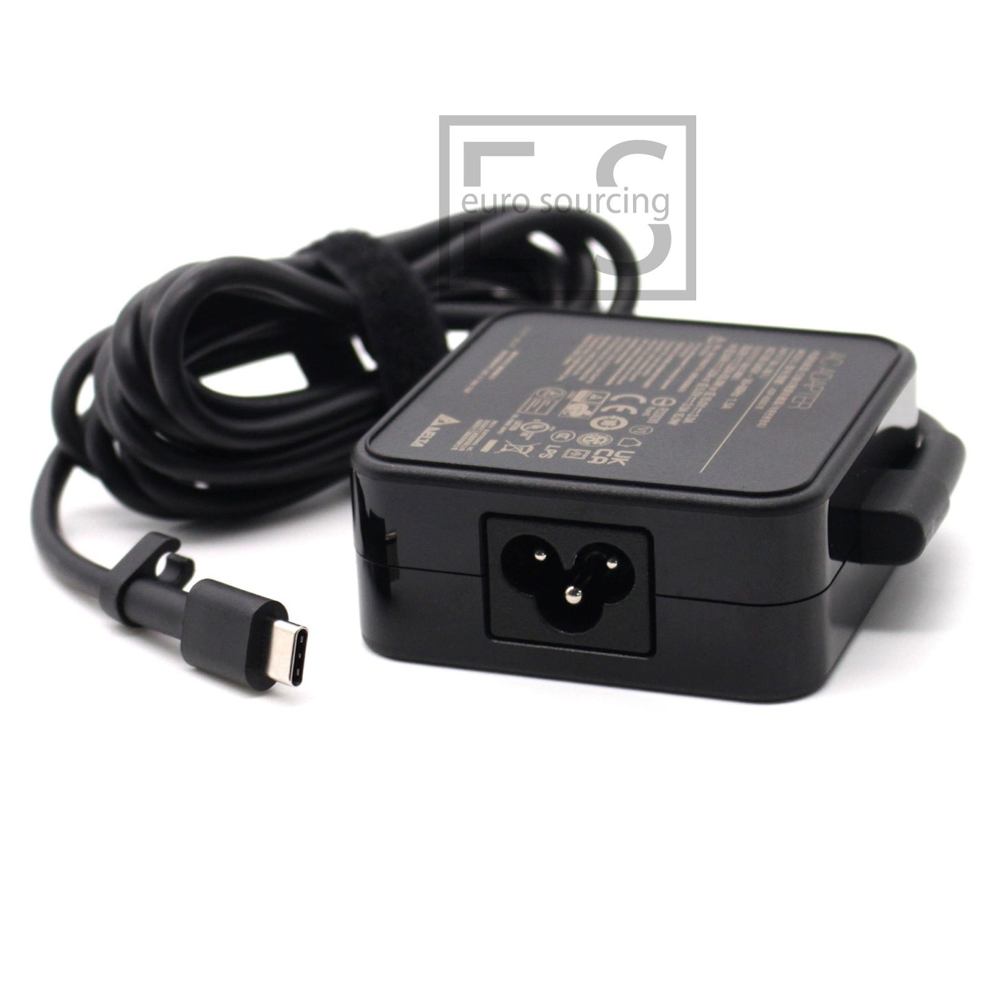 Delta Brand 65W 5V/3A USB-C Type-C AC Power Supply Replacement Laptop Adapter