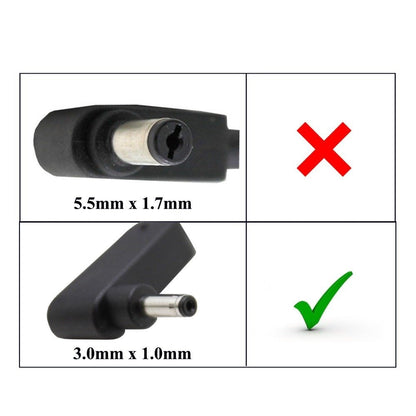 Acer Aspire 3 A317-53G-36Q3 45W 3.0MM x 1.0MM Power Supply AC Delta Compatible Laptop Adapter