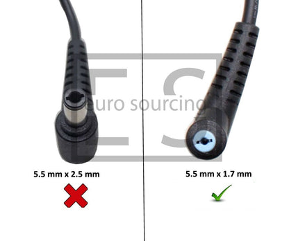 Acer Travelmate P259-M-56U8 65W 5.5MM x 1.7MM Delta brand Laptop Replacement Adapter