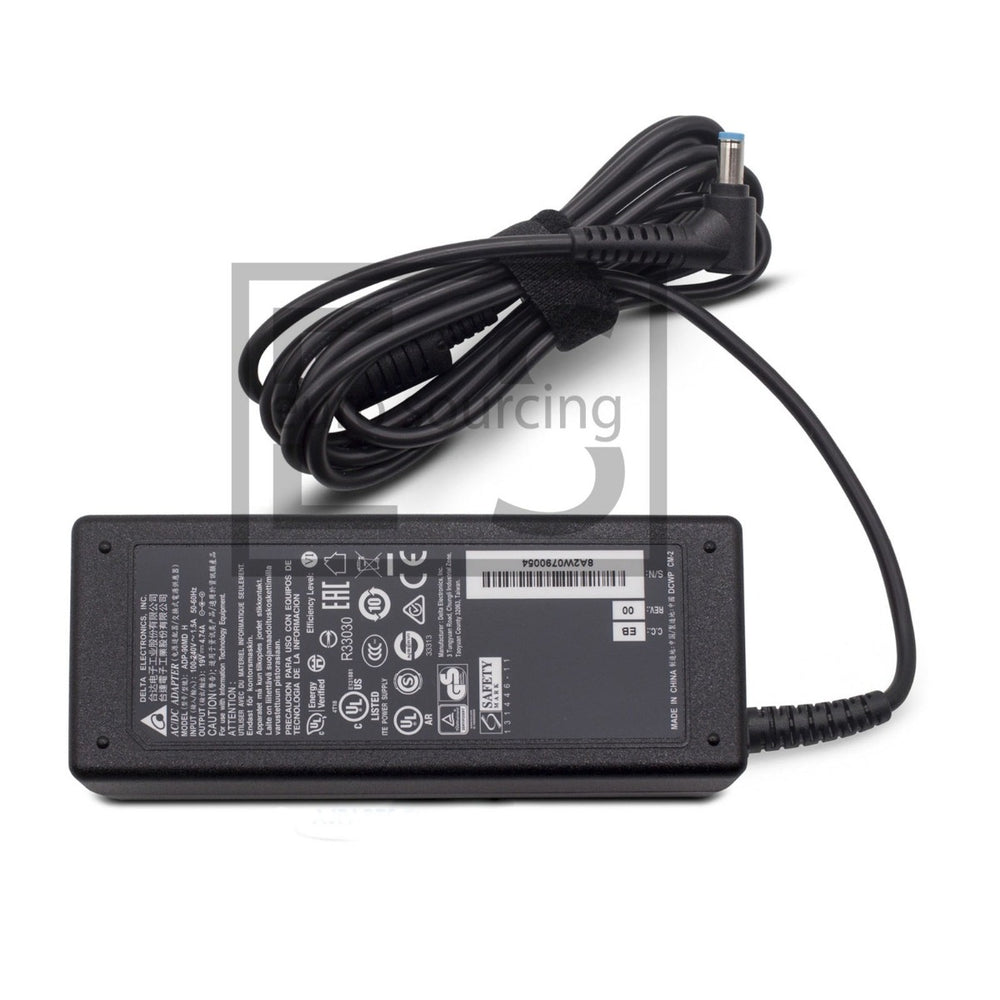 New Genuine Delta 90W 19V 4.74A 5.5mm x 1.7mm Blue Tip Laptop Adapter Charger