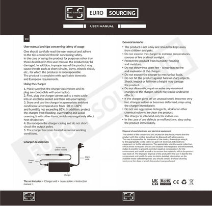 Acer Aspire Go 15 AG15-51P-58PH 65W USB-C Fast Charger Dual Port QC White AJP Laptop Replacement Adapter