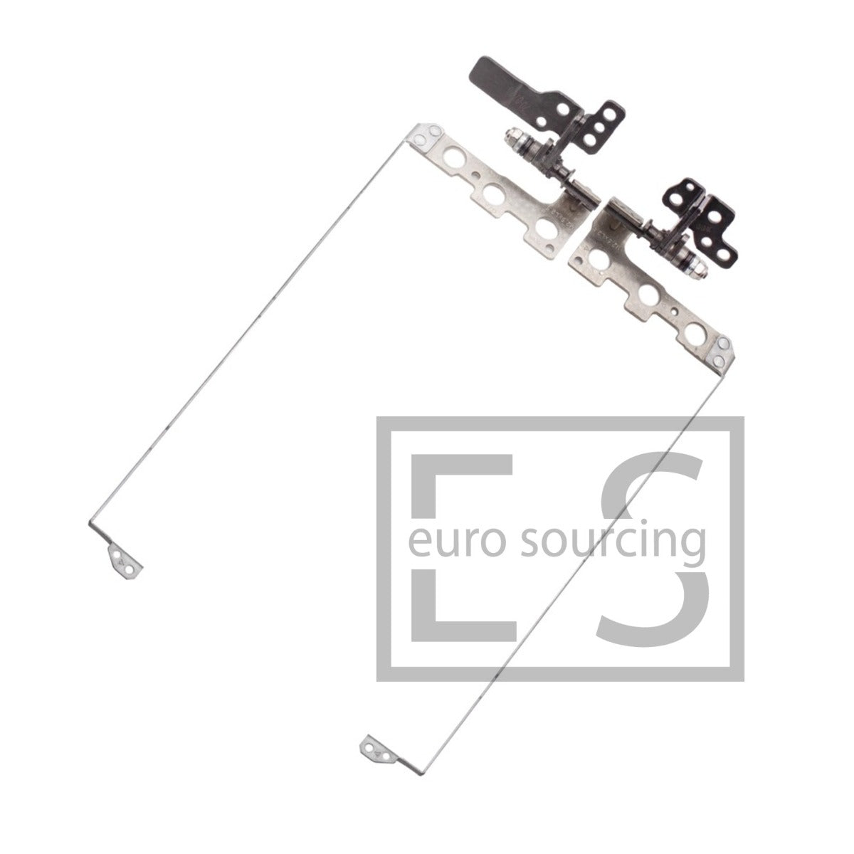 New Replacement For HP 14-CE LCD Screen Hinges Bracket Pair L26376-001 L26377-001