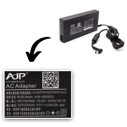 Ładowarka sieciowa Asus 0A001-00263300 180 W kompatybilna z 5,5 mm x 2,5 mm 