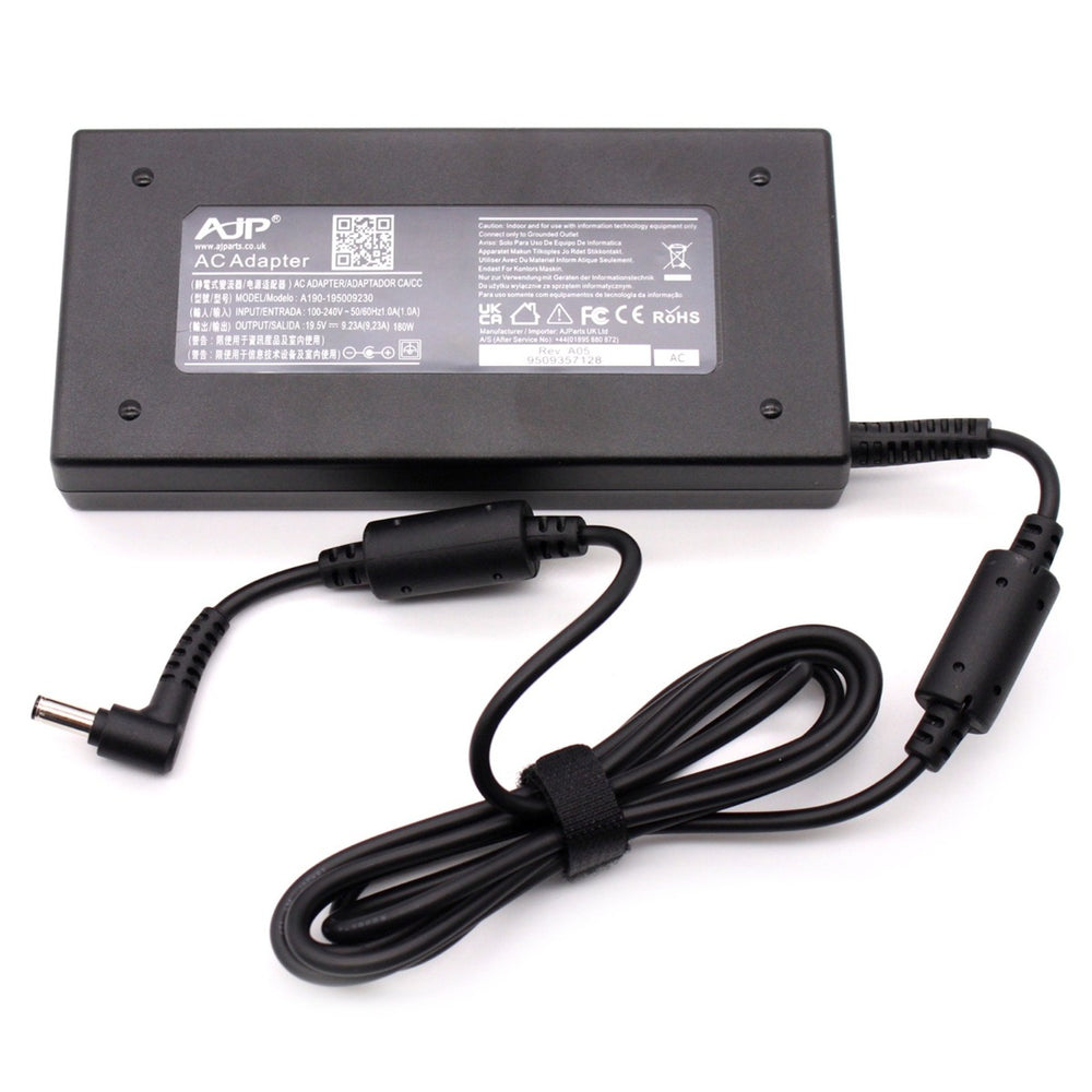 MSI GF65 Thin 9SEXR-249 180W Compatible Adapter Charger 5.5MM x 2.5MM