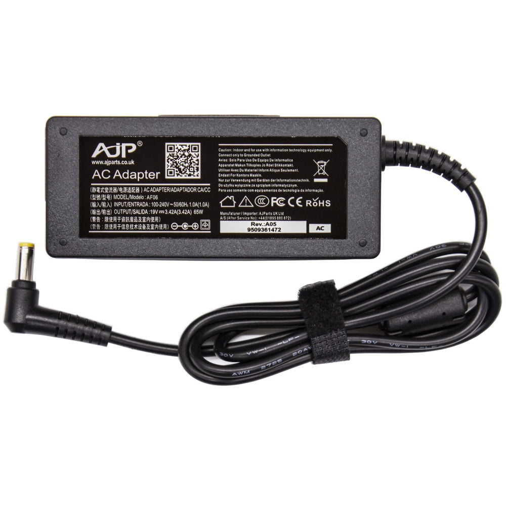 Acer Aspire E1-431 E1-531 E1-571 E1-771 E3-111 65W 5.5MM x 1.7MM AJP Laptop Replacement Adapter