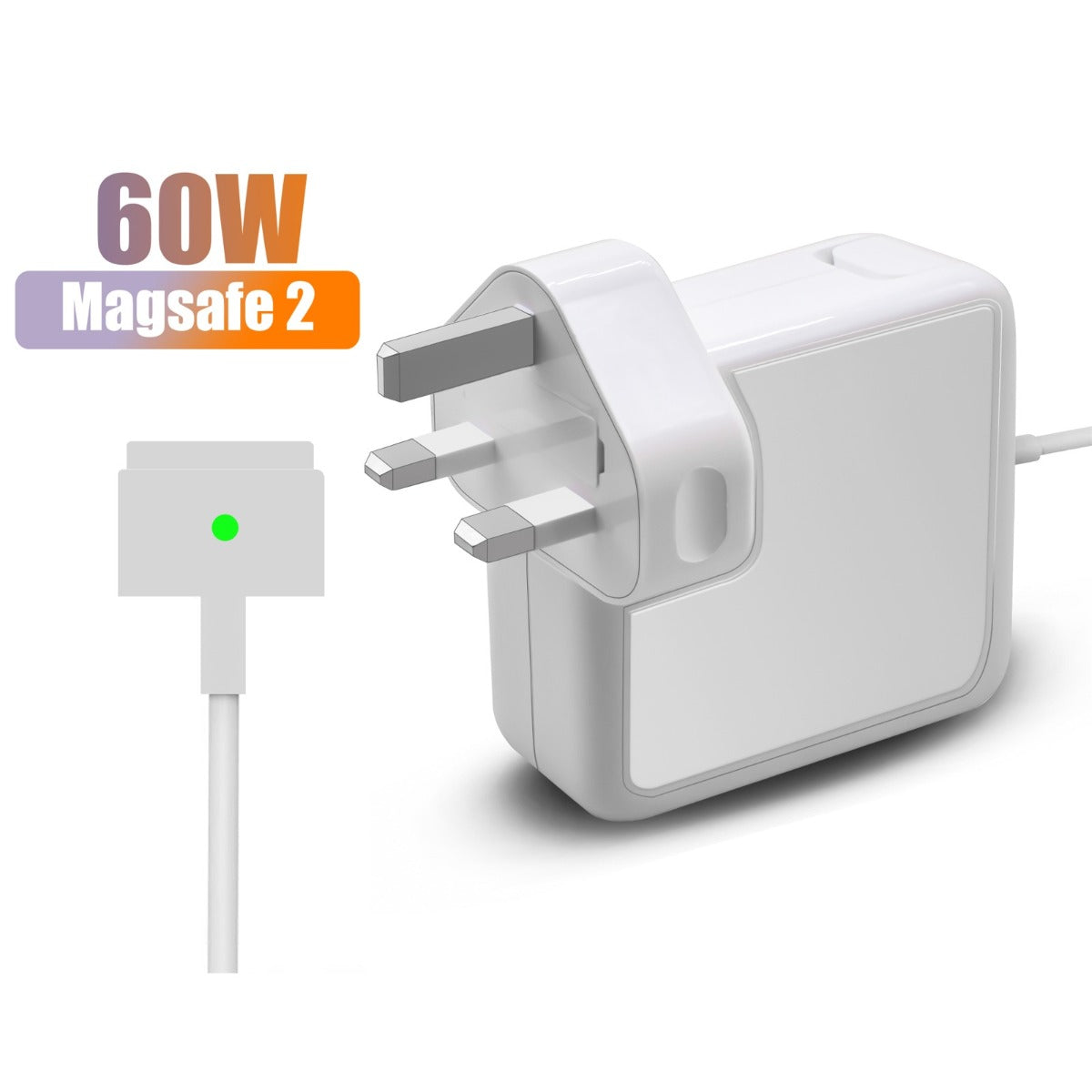 New AJP Adapter For Macbook Pro 16.5V 3.65A 60W Adapter Magsafe 2 Power Charger