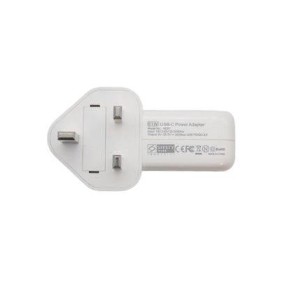 Zamiennik marki AJP dla Macbooka Pro A1706 A1708 61W Zasilacz USB-C 2016-2020 kompatybilny z MACBOOK PRO 13" A1706 ROK 2016-2017