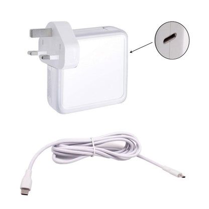 Macbook Pro 13" A1708 (EMC 3164) YEAR 2016-2017 61W USB-C Power AJP Replacement Laptop Charger