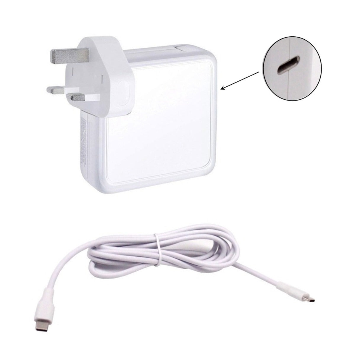 Macbook Pro 13" MLH32LL/A YEAR 2016-2017 61W USB-C Power AJP Replacement Laptop Charger