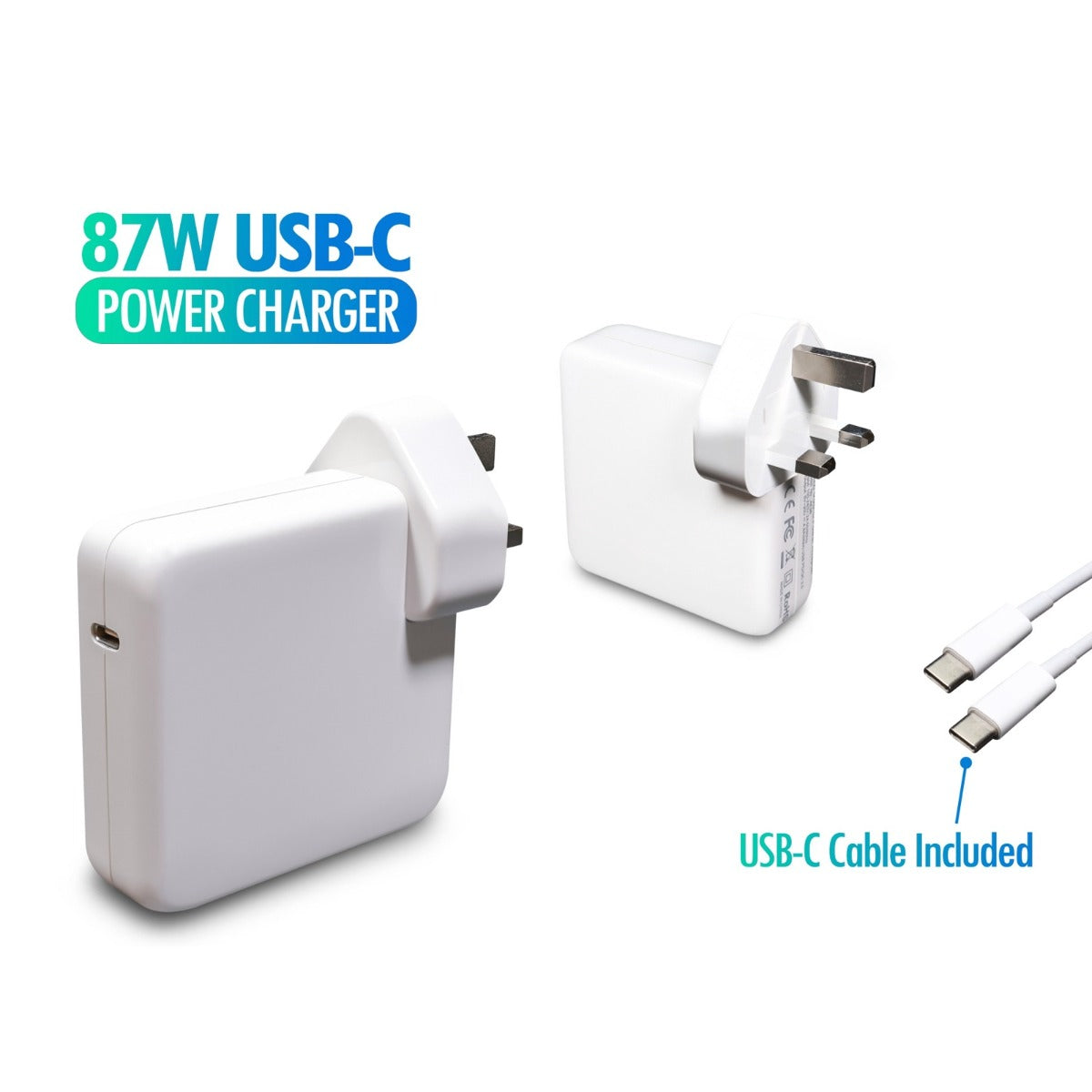 For Apple Macbook Pro 13" A1706 USB-C Type-C Adapter Charger Compatible Adapter