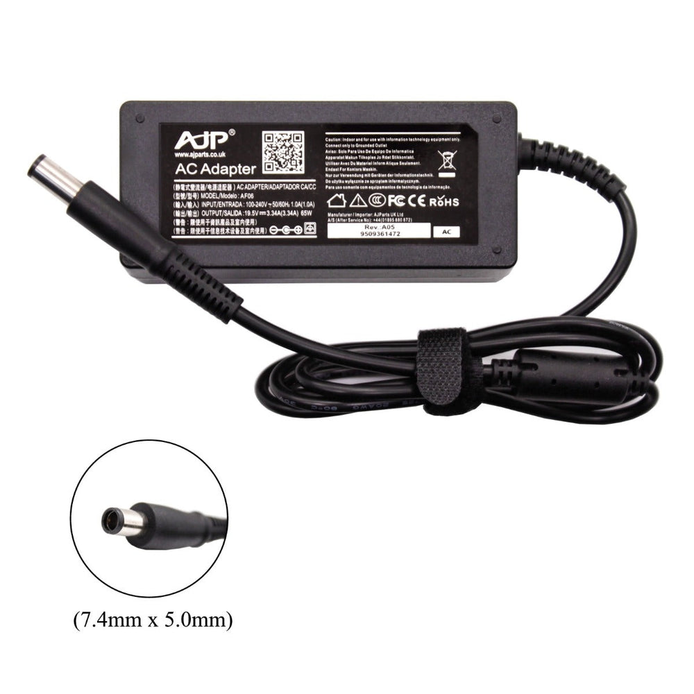 Dell XPS M1210 65W 7.4MM x 5.0MM AJP Laptop Replacement Adapter