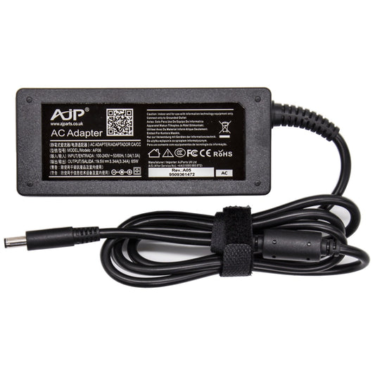 New Replacement For Dell 19.5V 3.34A Round Type AJP Brand 65W AC Adapter 4.5mm X 3.0mm