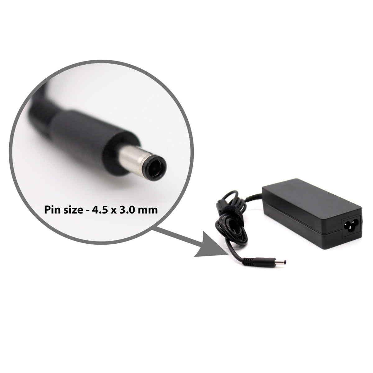 Zamiennik zasilacza sieciowego AJP BRAND 19,5 V 4,62 A 90 W 4,5 mm x 3,0 mm do laptopa Dell