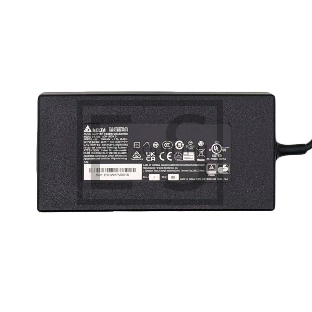 A18-150P1A 150W 4.5MM x 3.0MM Delta Gaming Laptop AC Adapter