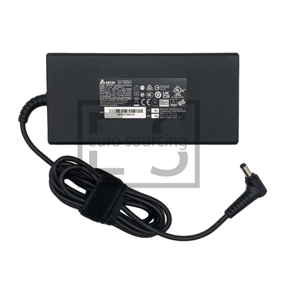 Oryginalny zasilacz Delta 180 W 19,5 V 9,23 A 5,5 mm x 2,5 mm do laptopów gamingowych, kompatybilny z ASUS ROG STRIX GL703GM