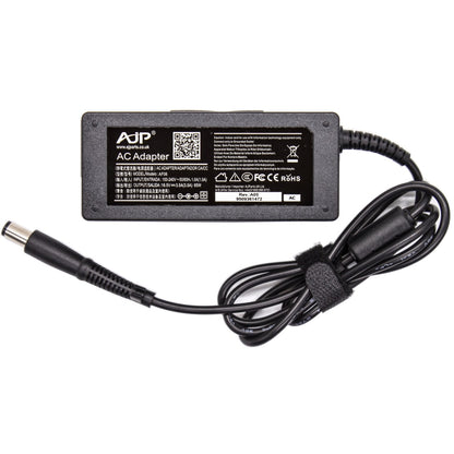 New Replacement for HP 18.5V 3.5A Center Pin AJP Brand 65W 7.4MM x 5.0MM Adapter Charger Compatible With HP PROBOOK 6470B C5A47ET