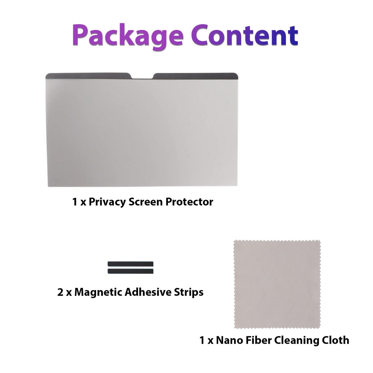 AJP Brand For Magnetic Privacy Screen Protector Anti-Blue Eye & Data Protector
