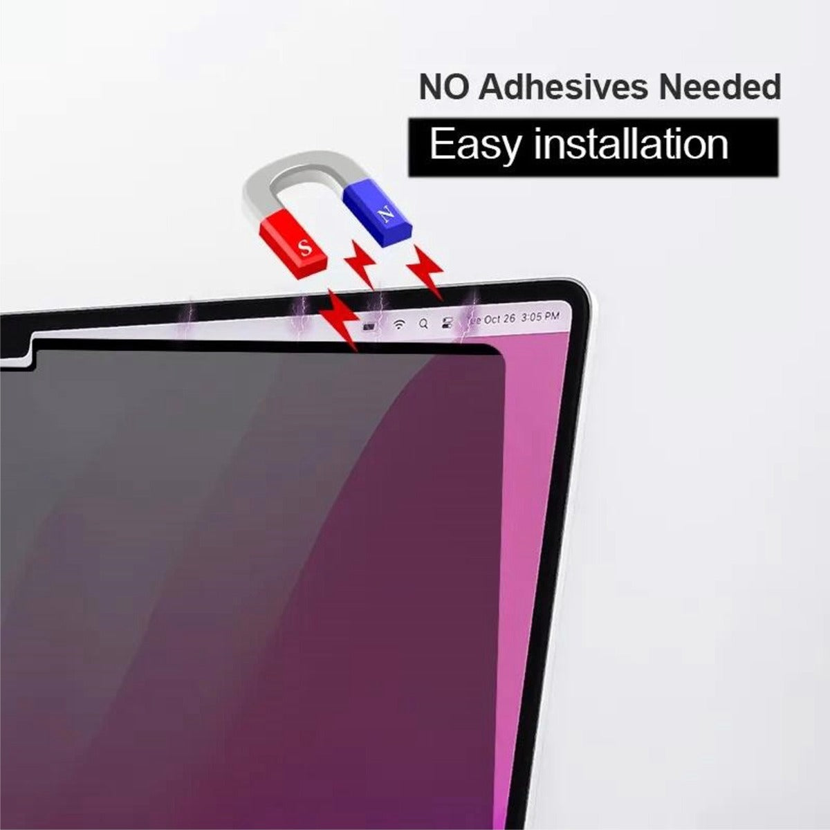 New AJP Brand For Laptop Privacy Screen 15.6 inch Anti Spy Screen Protector 16:9