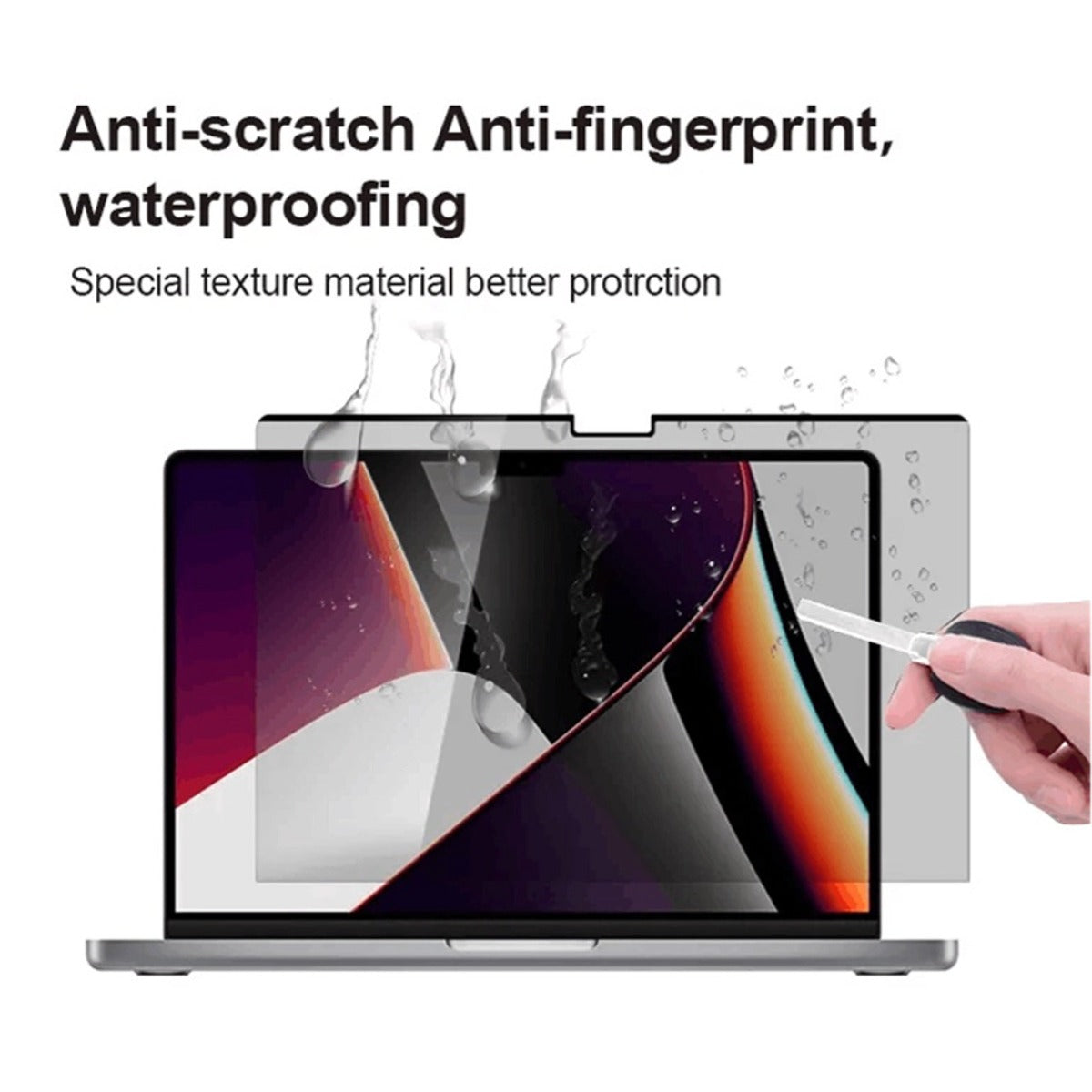 Laptop LCD Screen Protector For 15.6 " inch Screen