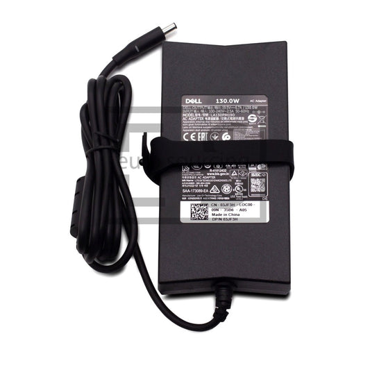 New Genuine Dell Brand 19.5V 6.67A Flat Shape 130W 4.5MM x 3.0MM Adapter Charger  Compatible With DELL 03JF3H 3JF3H