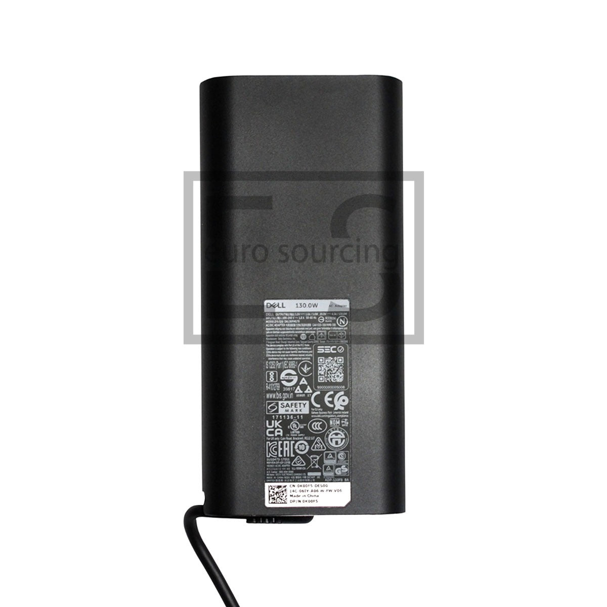 Dell 0T7DGY T7DGY 130W Type-C Genuine Laptop Adapter