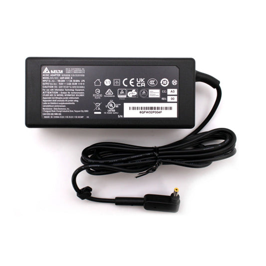 Genuine Delta Electronics 65W 19V 3.42A Adapter 3.0MM x 1.1MM Power Charger Compatible With ACER ASPIRE 5 A515-56G-32YX