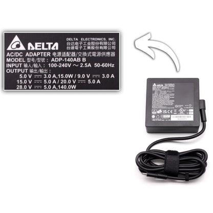 Lenovo Thinkpad P51S 140W USB-C Type-C Genuine Delta Laptop Adapter