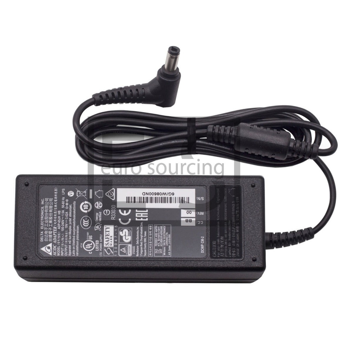 Genuine Delta Brand 19v 3.42a 65w Adapter Charger 5.5MM X 2.5MM