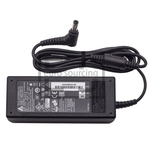 Genuine Delta Brand 19v 3.42a 65w Adapter Charger 5.5MM X 2.5MM Compatible with TOSHIBA TECRA Z40-ABT1400