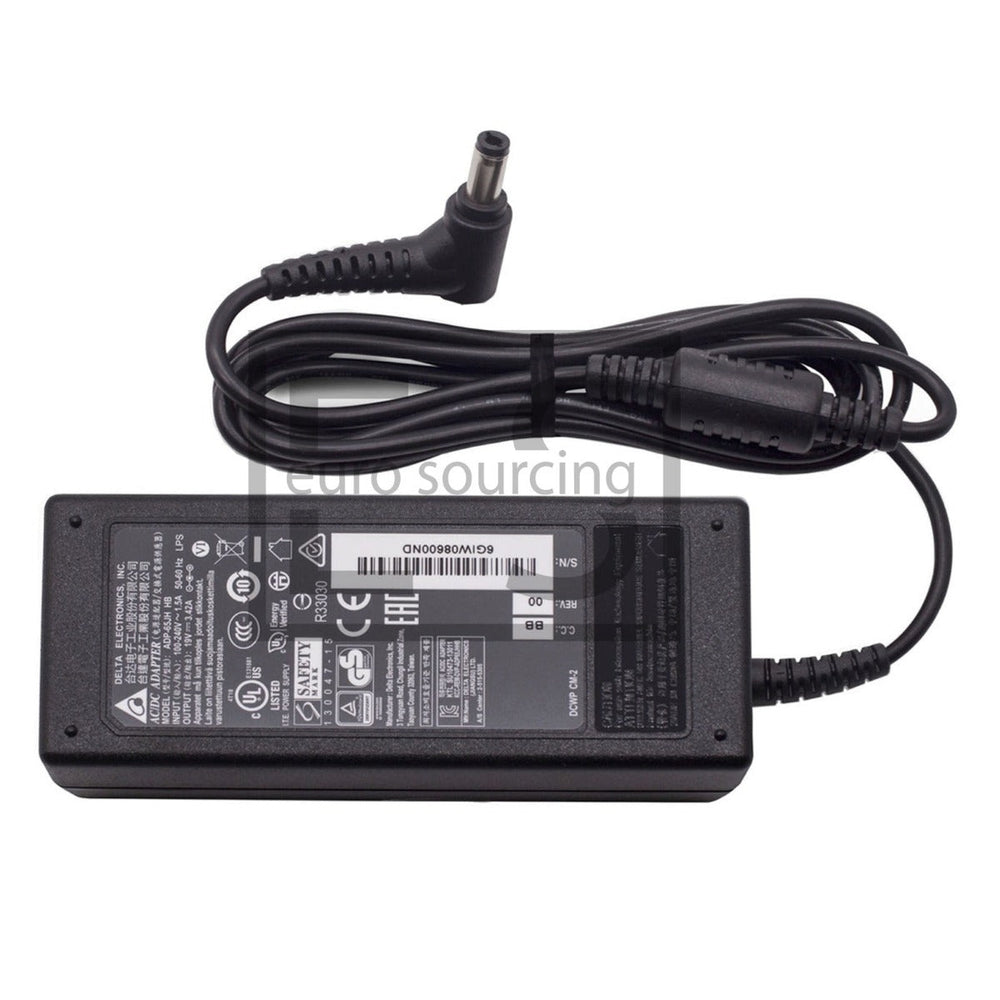 Toshiba Satellite Pro C660-24K 65W 5.5MM x 2.5MM Genuine Delta Laptop Adapter