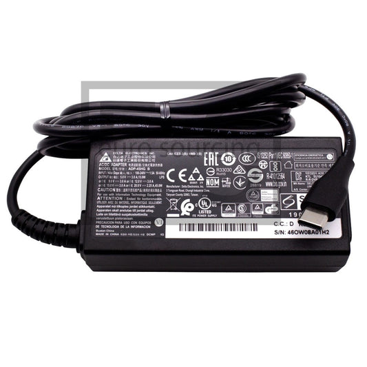 Genuine Delta 45W AC Laptop Notebook Adapter USB-C Type-C Charger Compatible With PART NUMBER - PA5279A-1AC3