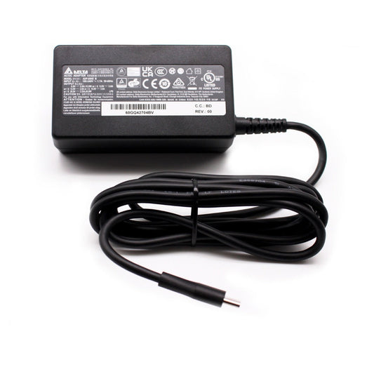 Genuine Delta Brand 65W USB-C Type C AC Adapter Power Supply Charger Compatible With Dell Latitude 5320 2-in-1