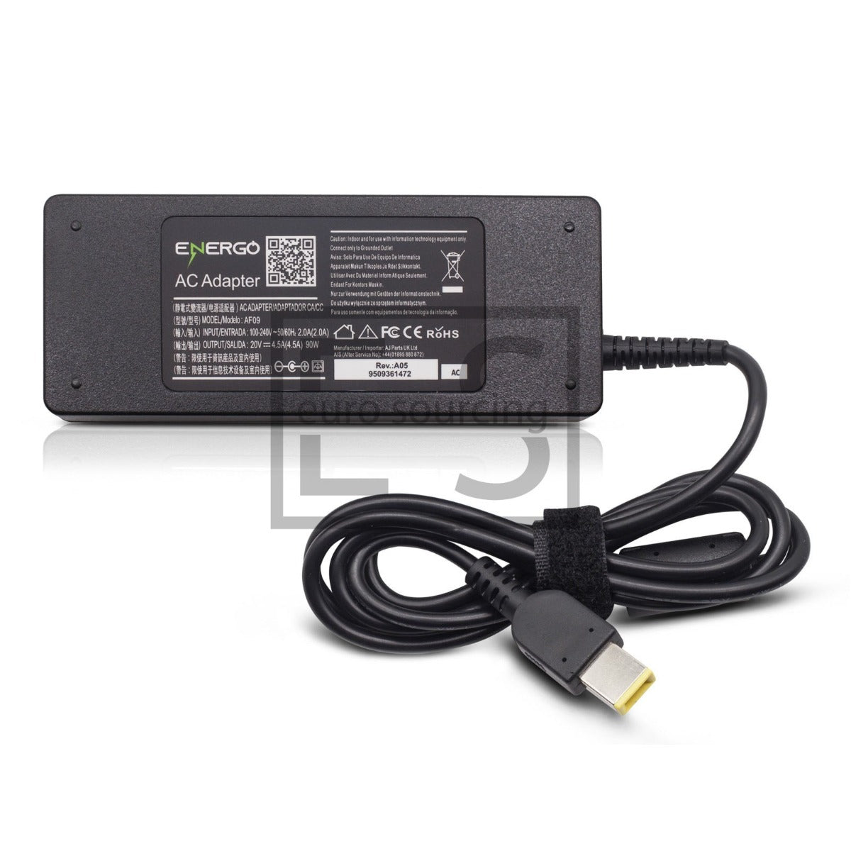 New Replacement For Lenovo 20V 4.5A *Rectangular Pin* 90w Laptop AC Adapter