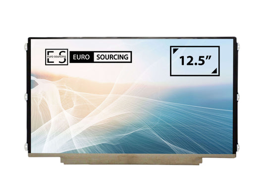 Replacement Non Touch Screen For 12.5" WXGA HD Matte LED Screen Side BRX EDP Compatible With B125XTN02.0 H/W2A F/W1