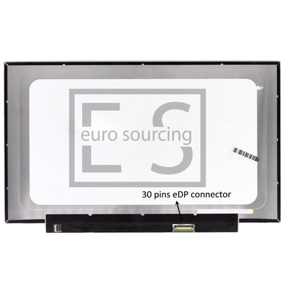 Replacement For N140HCA-EAC 315 MM- Without Brackets Matte FHD IPS 14" Compatible With HP STREAM 14S-DQ0504SA